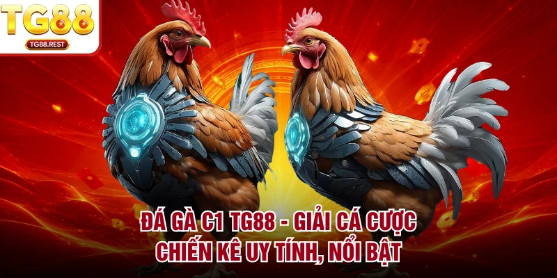 Đá Gà C1 TG88 - Giải Cá Cược Chiến Kê Uy Tính, Nổi Bật